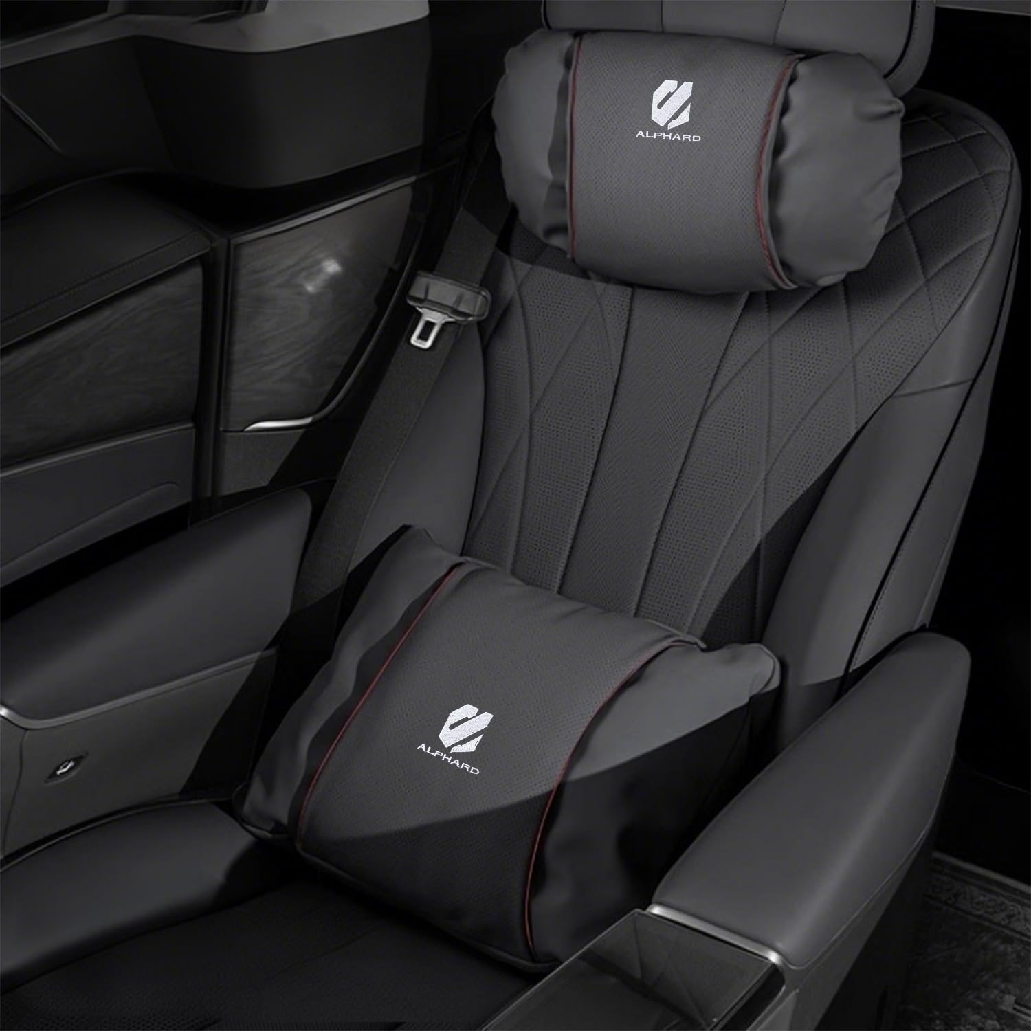 Amazon | アルファード 専用 車用品 腰痛 ヘッドレスト 背もたれ